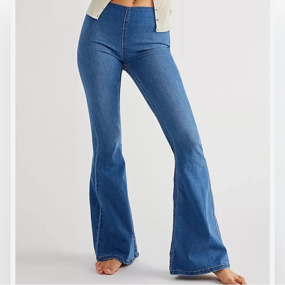 We The Free Penny Pull-On Flare Jeans